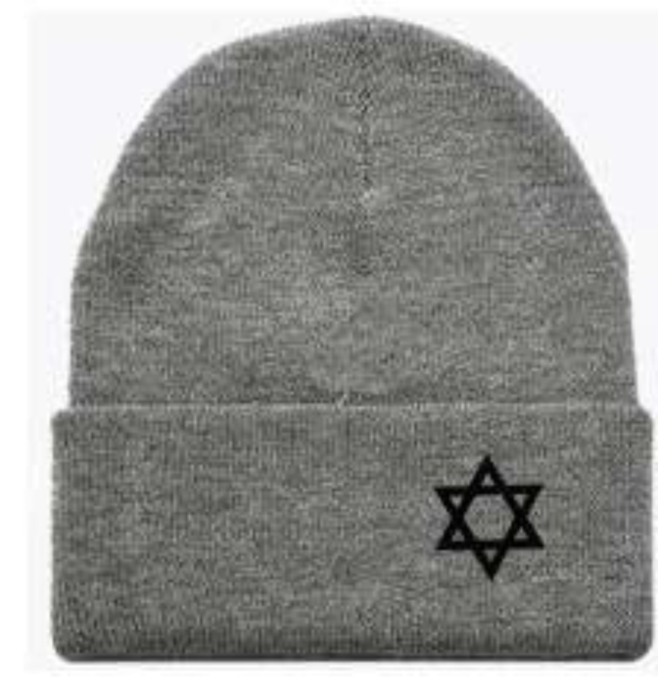 Am Israel Chai - Israel Star of David Beanie