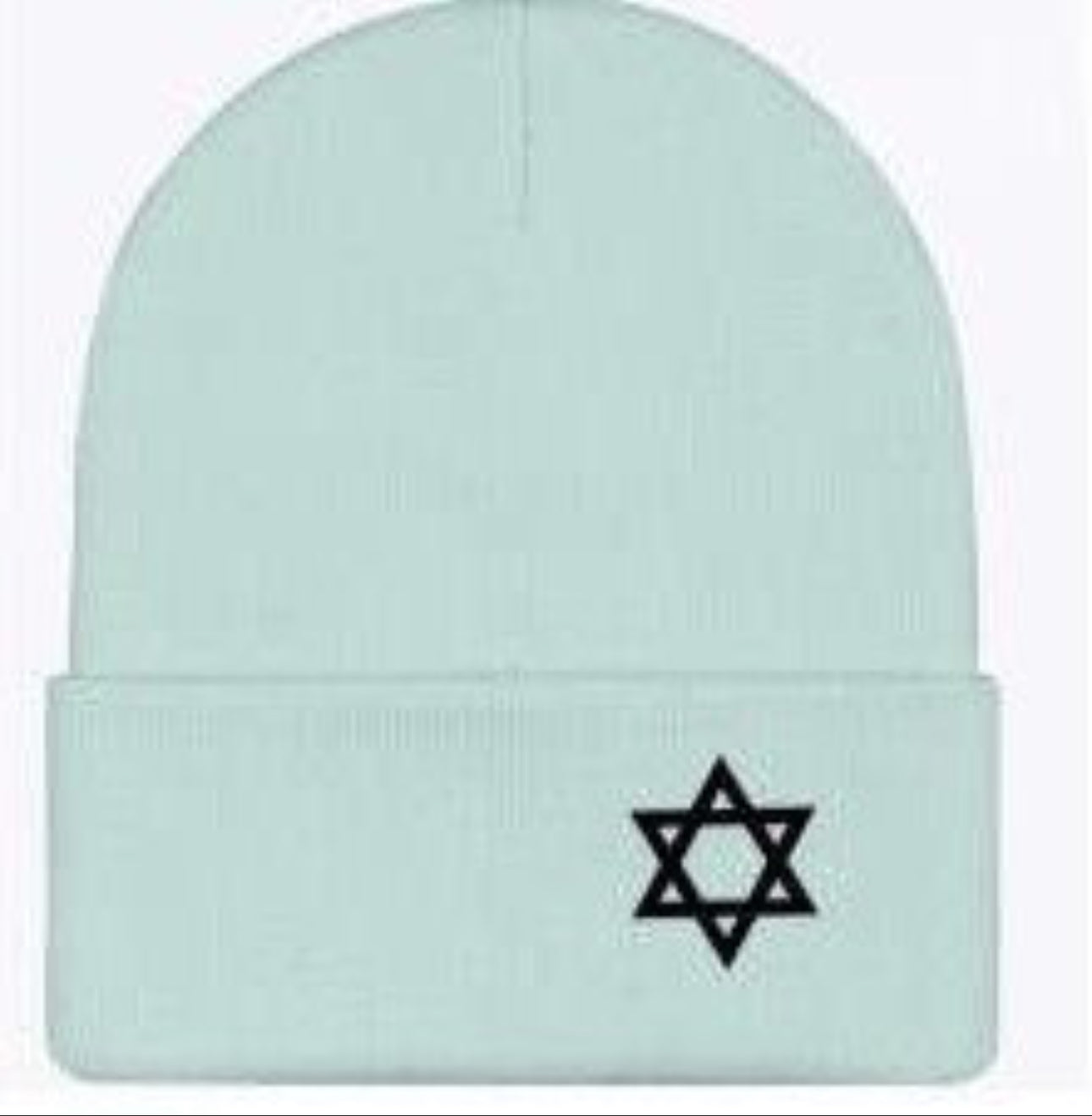 Am Israel Chai - Israel Star of David Beanie