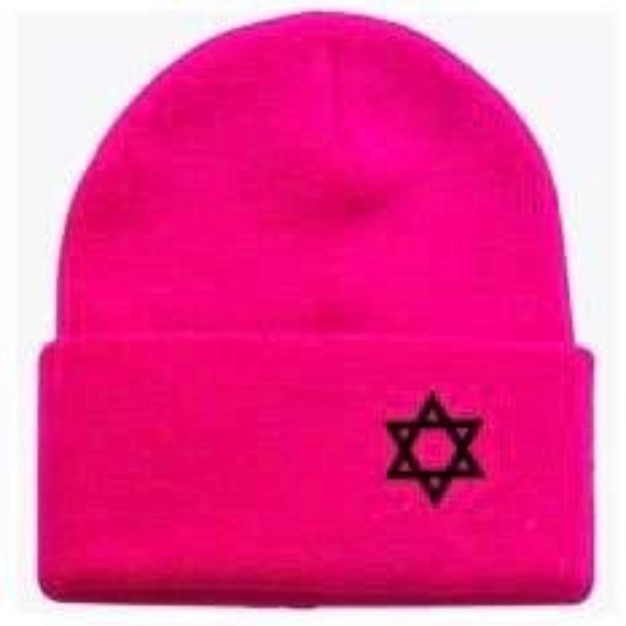 Am Israel Chai - Israel Star of David Beanie