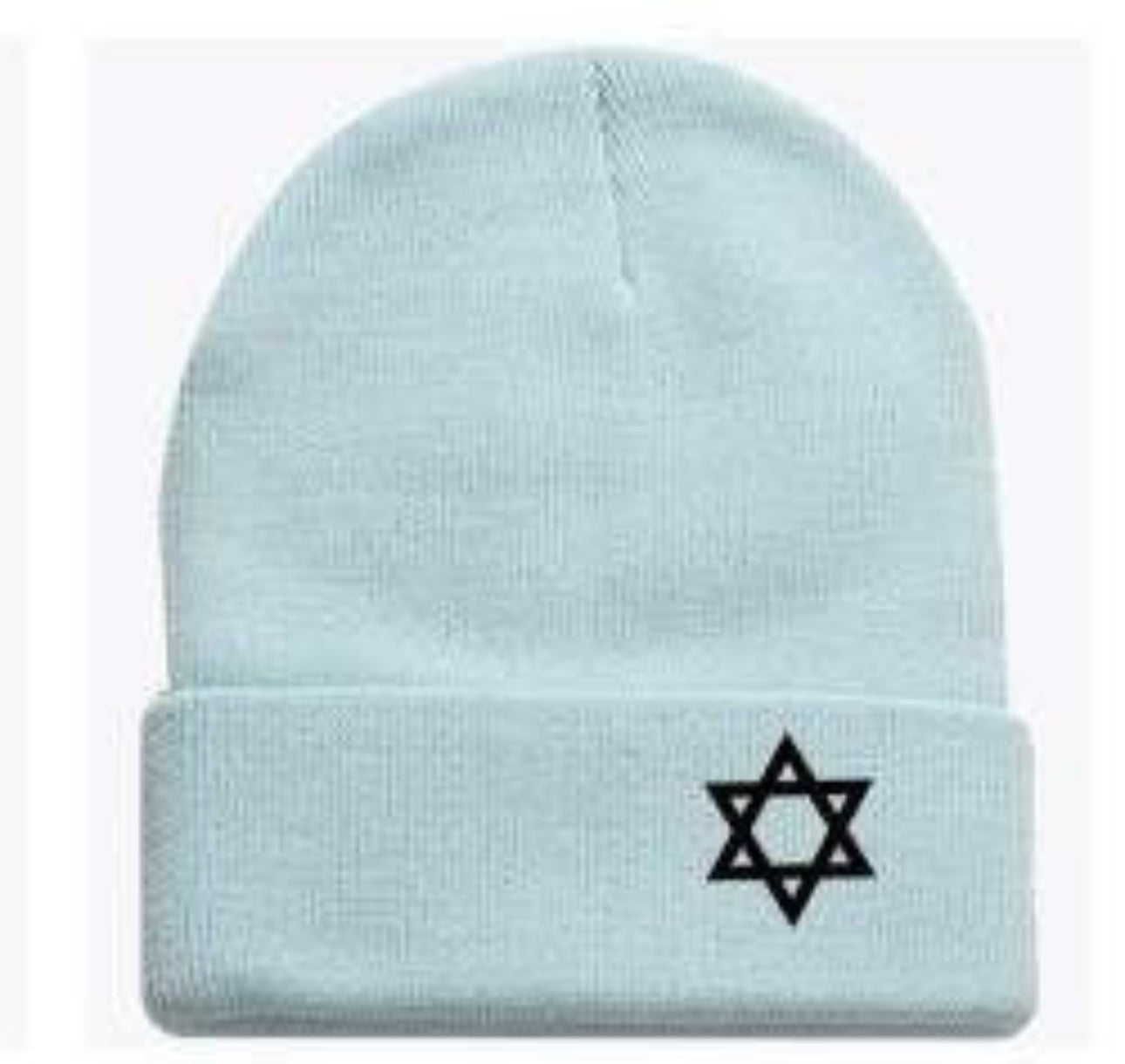 Am Israel Chai - Israel Star of David Beanie