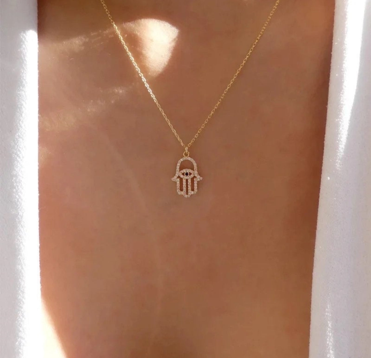 Hamsa Necklace