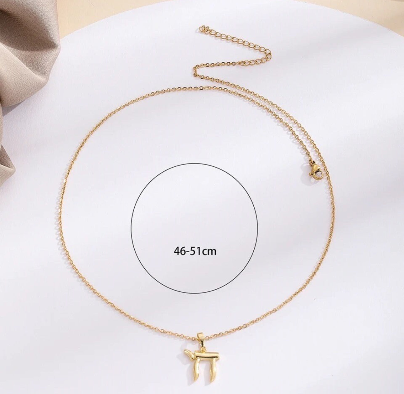 Hai Chai Necklace Gold or Silver Stainless Steel