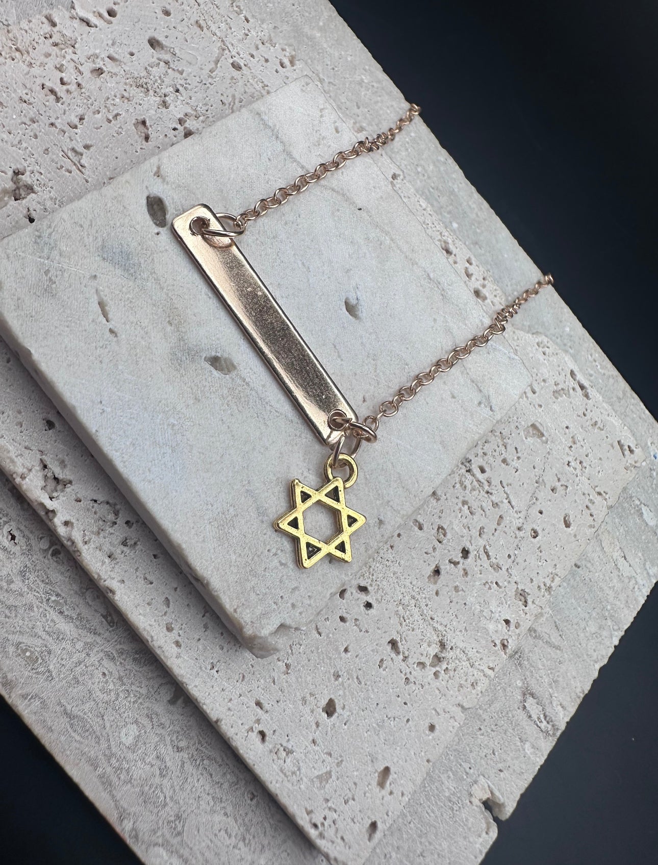 Multiway Gold Magen David Necklace