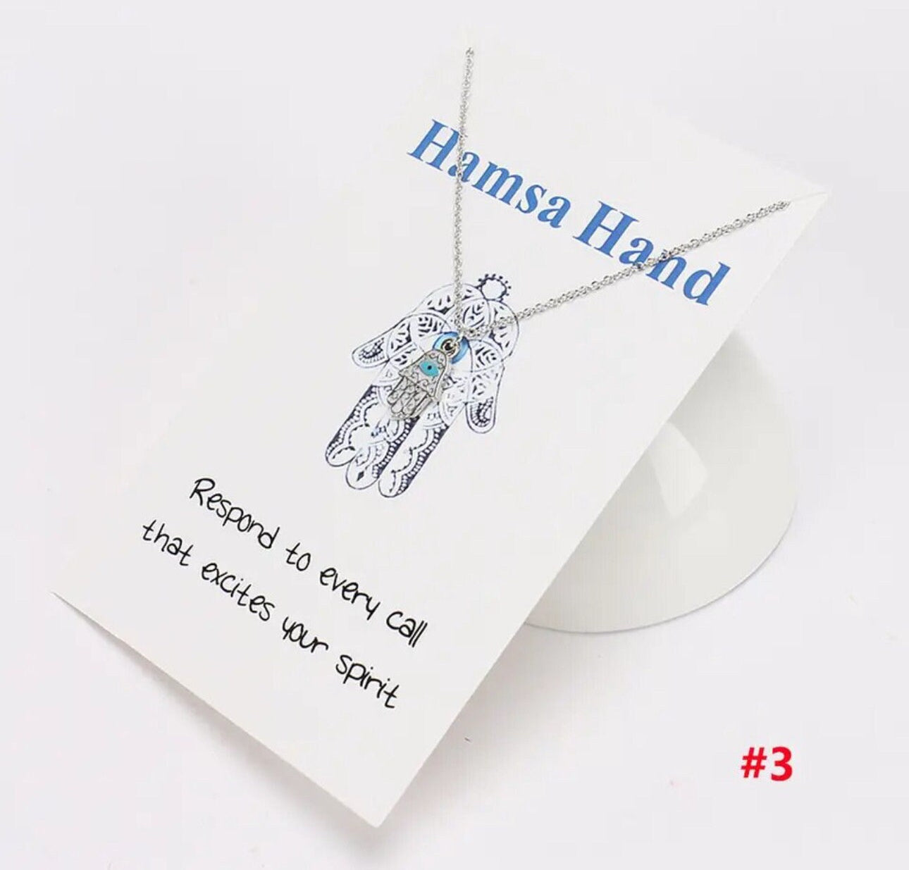 Hamsa Necklace - Choose from 3 Styles