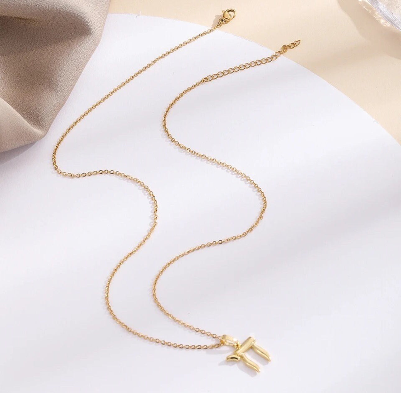 Hai Chai Necklace Gold or Silver Stainless Steel